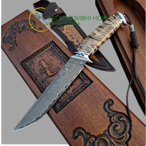 ВЕНЕЦІЯ ІІ авторський ніж ручної роботи Aleksandr Kasinec, сталь Rex 121CPM, 67 HRC